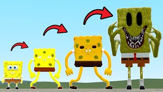 Evolution Of Spongebob To Become A Monster In Garry's Mod screenshot 2