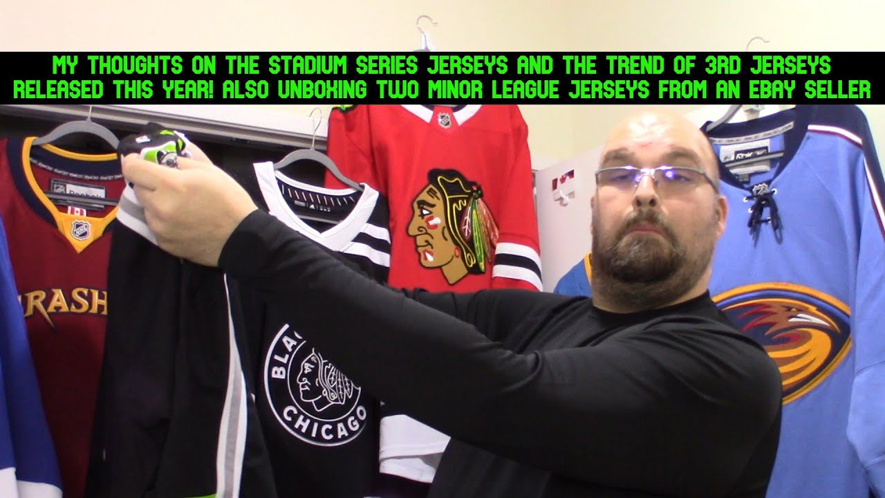 Unboxing Two Minor League Hockey Jerseys  Also Thoughts on Stadium Series  Jerseys & PIT's new 3RD 