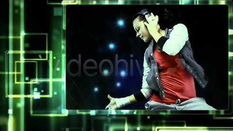 Tech Tunnel Overlay Set Loopable Background