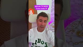 Zona cheie Bitcoin 75.800 USD 👀 #criptomonedas #bitcoin #ethereum