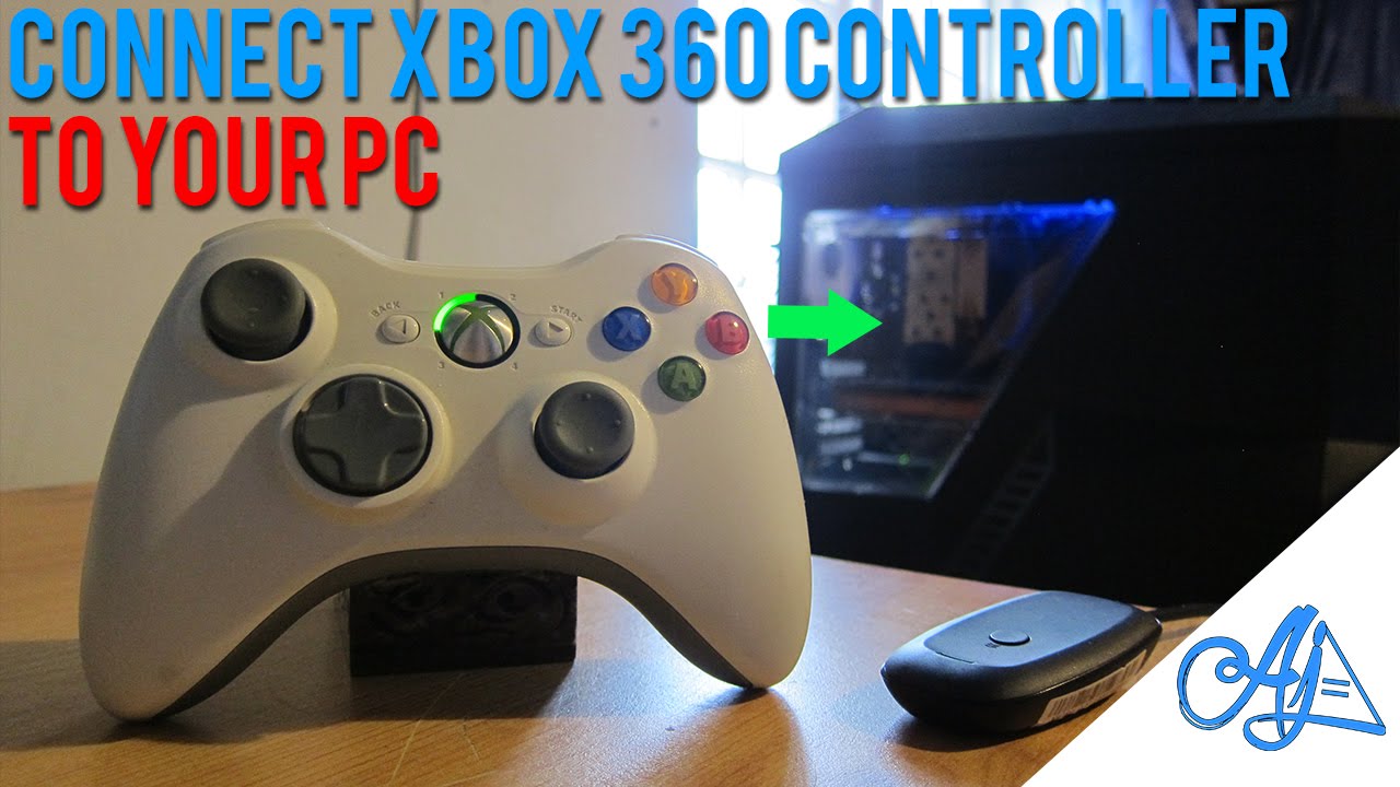 HOW TO: Connect Xbox 360 Controller to PC : (Wireless/Wired) - Windows  10/8/7/Vista/XP - YouTube