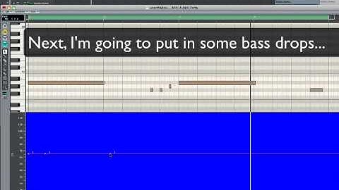 Logic Express Basics 4: Adding bass with a pitch slide