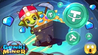 شرح بوت GenkiMinerBot تليجرام الربح من الانترنت للمبتدئين