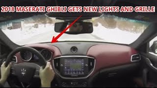 2018 Maserati Ghibli gets new lights and grille | headlights and grilles-the 2014 Ghibli