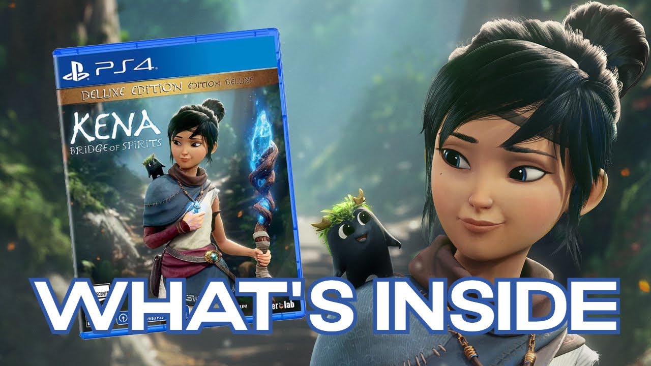 KENA: BRIDGE OF SPIRITS PS4 Deluxe Edition Unboxing, Hands-on / What's Inside?