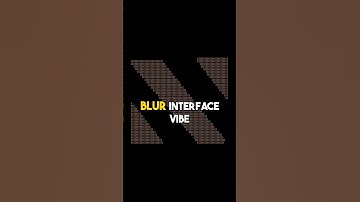 Awesome Blur Interface NFT Art #nfts #nftalpha #earlyalpha