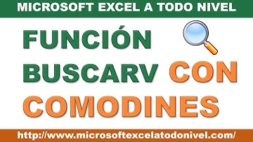 Tips y Trucos de Excel | Función BUSCARV con comodines