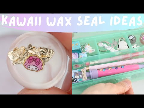 Kawaii Wax Seal Compilation ASMR - Ideas for <strong>Valentine</strong>&amp;#39;s Day <strong>ft</strong>. Artisaire