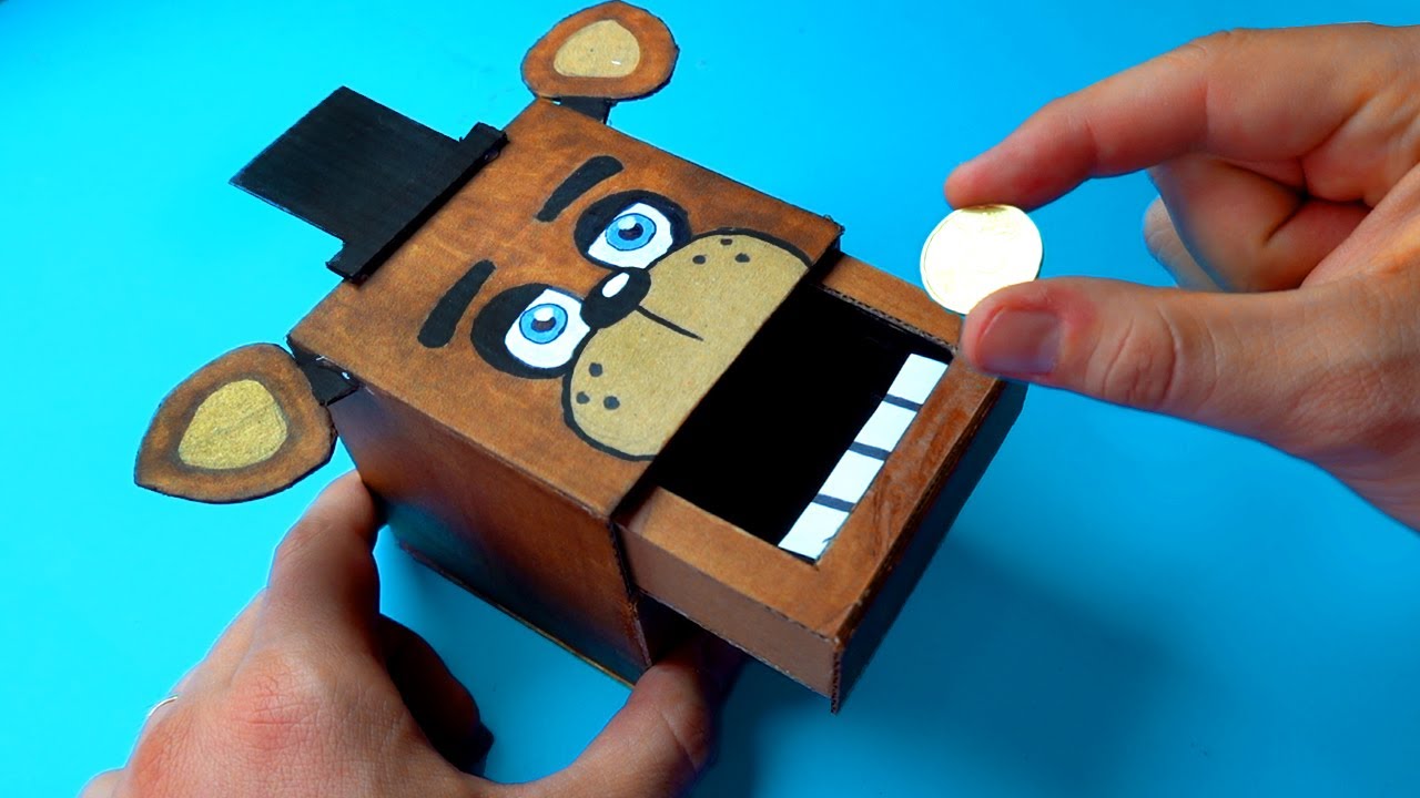 CREATE YOUR FNAF ANIMATRONICS 9 COOL Five Nights at Freddy's DIY IDEA