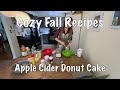 Cozy, Fall Recipe: Apple Cider Donut Cake