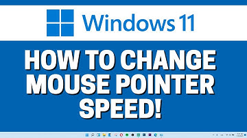 How To Change Mouse Pointer Speed On Windows 11