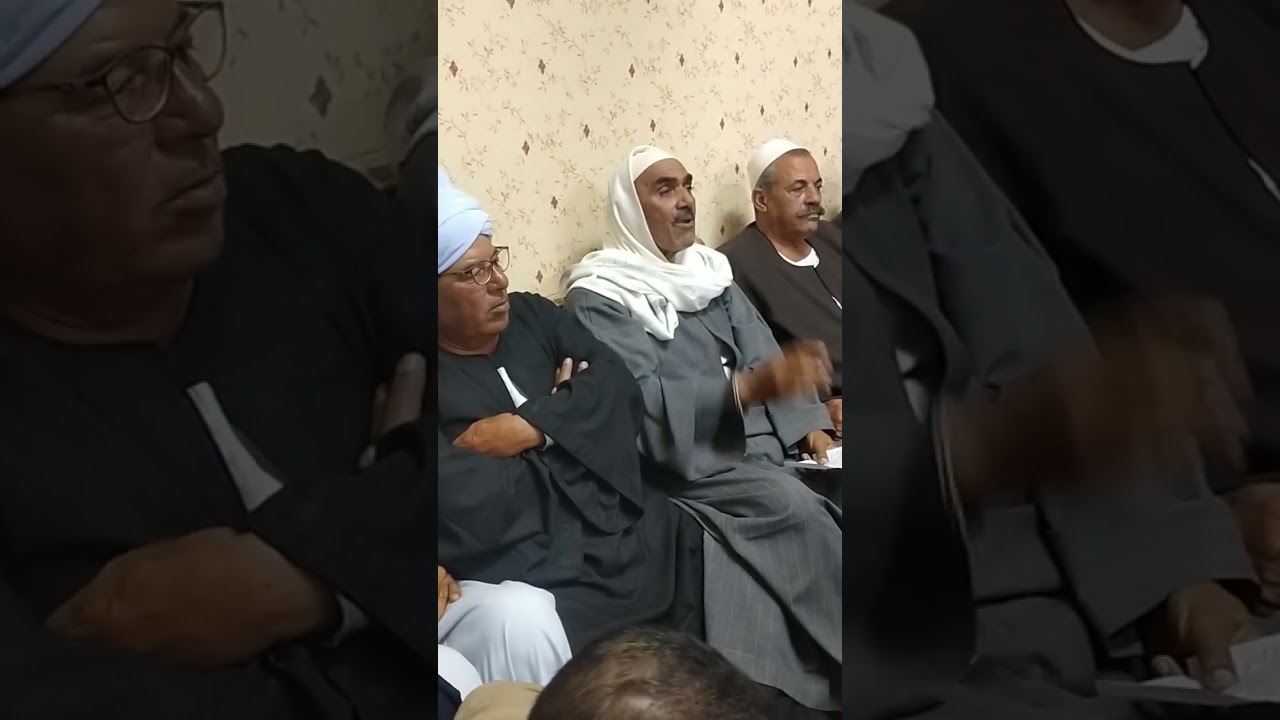 صلح عائلات شكر والحاوى والأطرش وحشيش بقرية الحدين