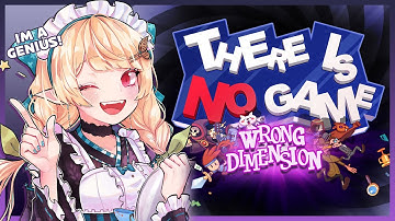 【THERE IS NO GAME: WRONG DIMENSION】big PP brain!!【NIJISANJI EN | Pomu Rainpuff】