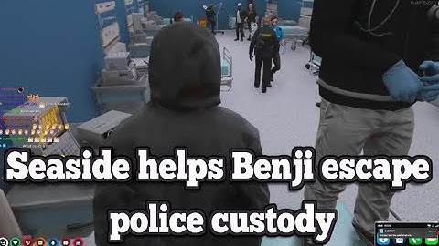 Seaside helps Benji escape police custody | No-Pixel 3.1