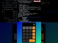 How to create a calculator | part-22 | dot problem solve #webdesign #webdevelopment  #calculator