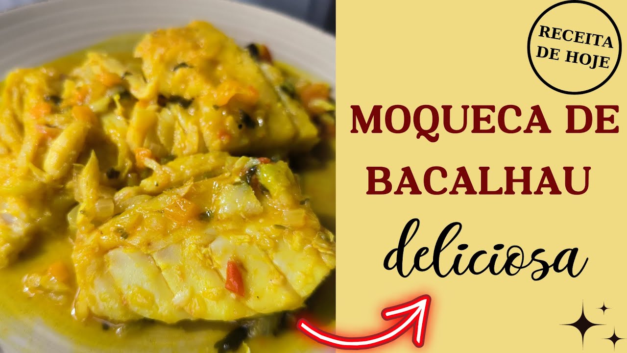 MOQUECA DE BACALHAU DELICIOSA  #pratosbacalhau #moqueca #moquecadebacalhau