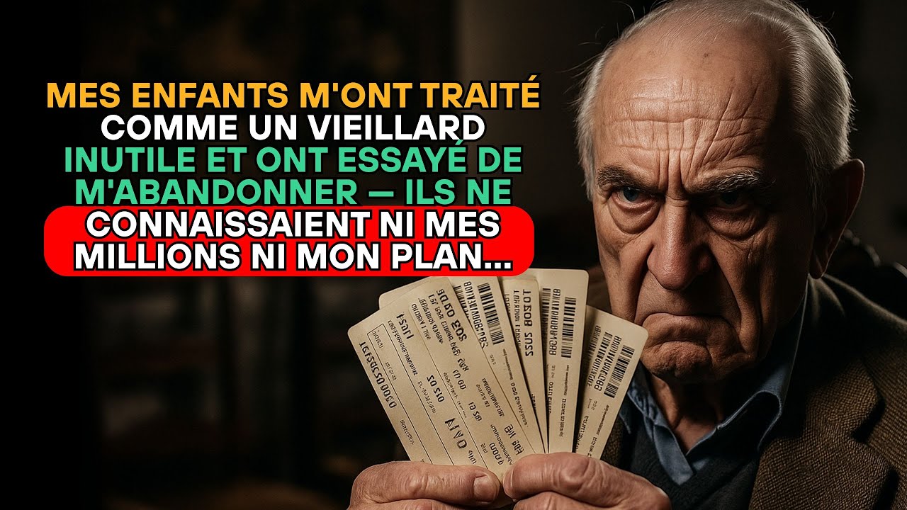 MES ENFANTS VOULAIENT ME PLACER EN MAISON DE RETRAITE, MAIS ILS N'IMAGINAIENT PAS MON PLAN...