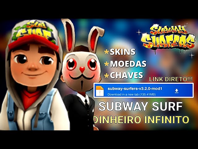 🔥SAIU! SUBWAY SURFERS SEM PULO INFINITO APK MOD V 3.2.0 NOVA  ATUALIZAÇÃO😍❤📥 