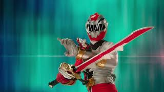 Power Rangers Dino Fury Red Ranger Fan Morph