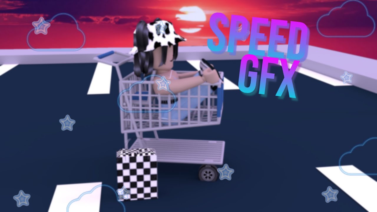 Girl In Shopping Cart Aesthetic Gfx Pufallo Youtube