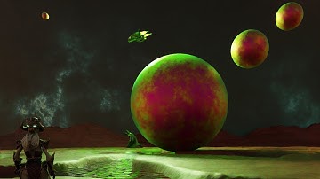 Creating a Surreal Environment in blender "Concept Art" "speed art" (Cycles x render)