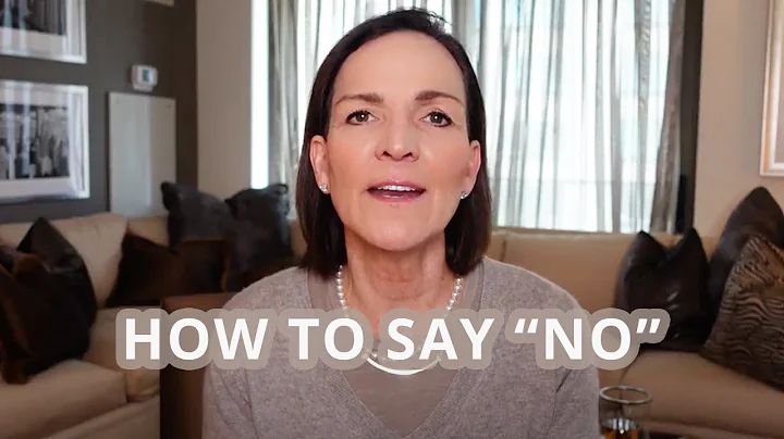 How Saying 'No' Will Change Your Life