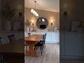 #ikeahack Using Ikea Sektion kitchen cabinets to make a #diy built-in buffet in our dining room