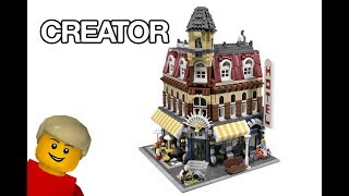 Details LEGO Creator Café Corner (10182) - Speed build Update
