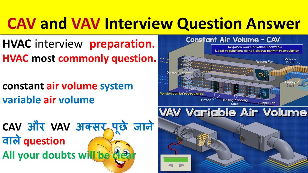 What Is CAV And VAV In HVAC HVAC Interview Question Answer In Hindi What Is CAV And VAV In HVAC HVAC Interview Question Answer In Hindi