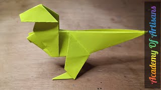 How To Make A Dinosaur | DIY | Easy Paper Crafts And Origami | Academy Of Artisans