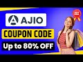 AJIO Coupon Code 2026 | Ajio Coupon Code for First Time Order | Ajio Coupon Code Today