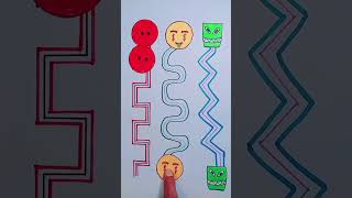 Games for beginners, creative art #games #shorts #funnart #puzzle #viral