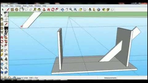 Design a coffee table in sketchup