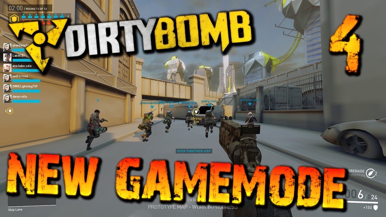 Dirty Bomb - Execution On Canal The New Map & Gamemode! - Ep.4 (60fps)