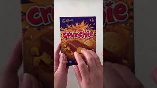 Unboxing Cadbury Crunchie Ice Cream 🍦 #shorts #asmr