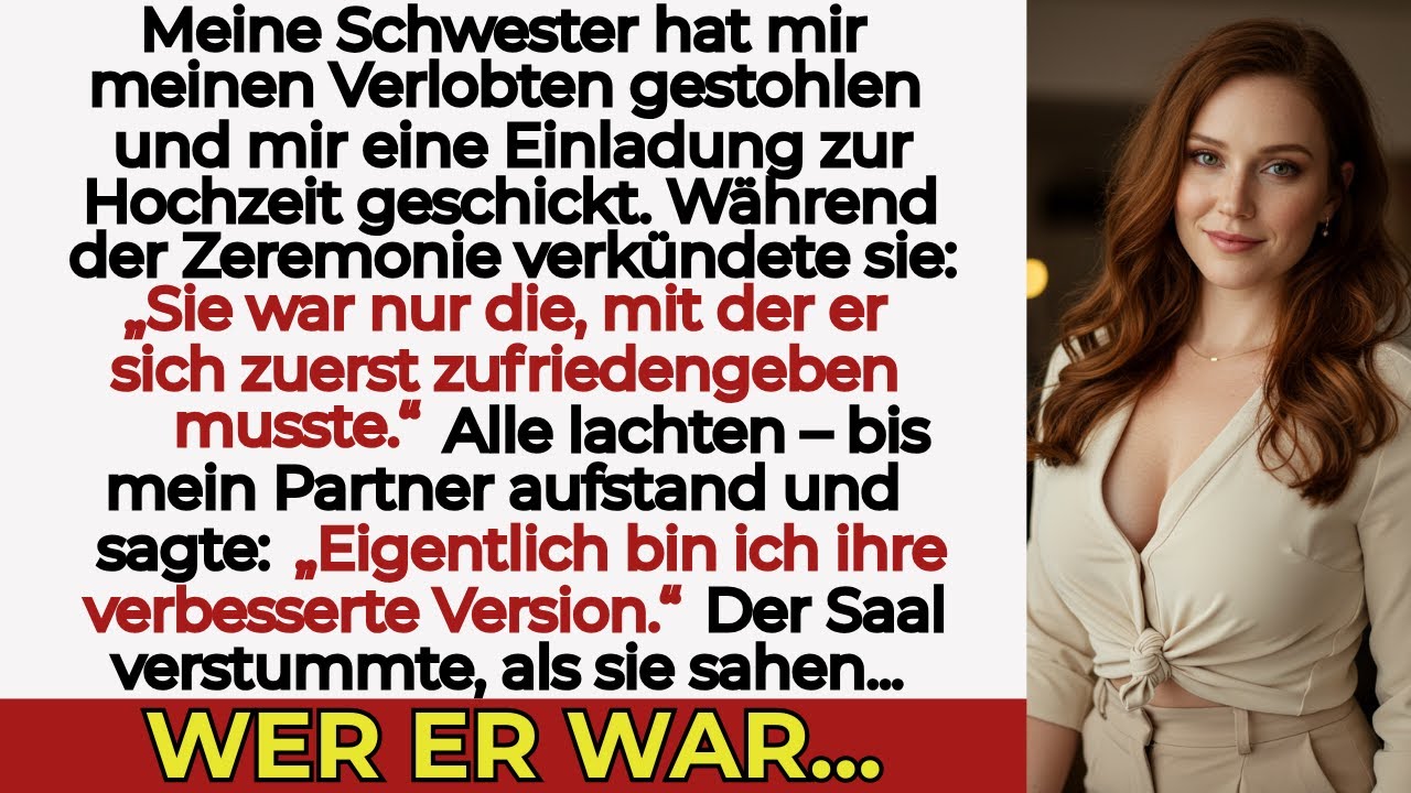 Meine Schwester stahl mir den Verlobten – aber an ihrem Hochzeitstag überraschte ich die Familie.
