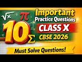 Maths Important Questions @SinghMathematician