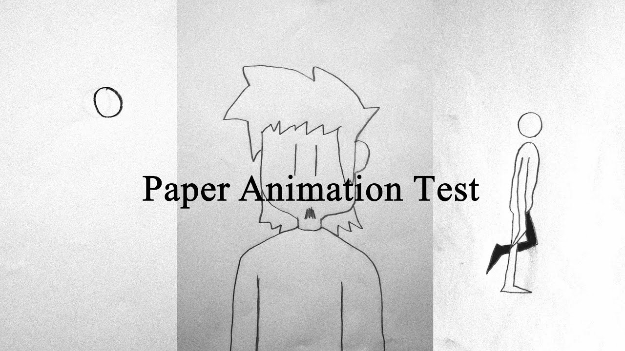 Sample Paper Animation Paper Animation Test - YouTube