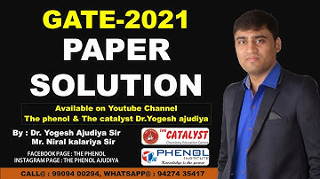 GATE | PAPER SOLUTION | 2021