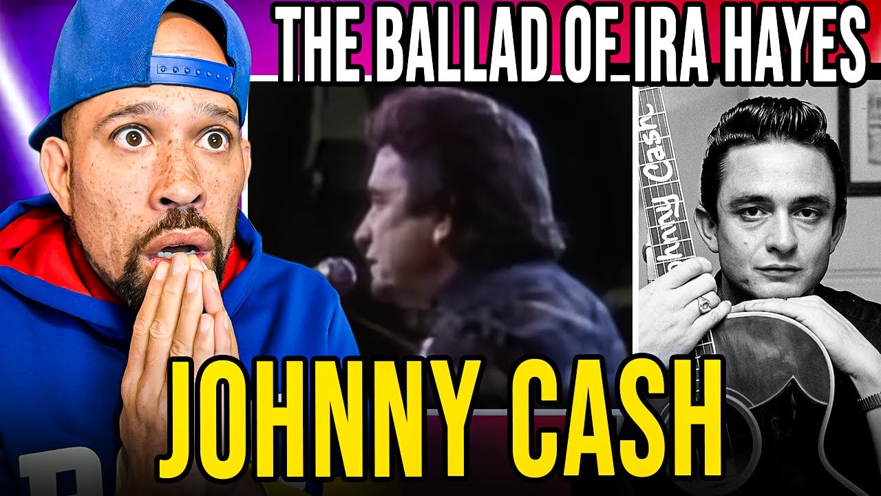 Rapper FIRST time REACTIOn to Johnny Cash - The Ballad of Ira Hayes! NEVER expected this...