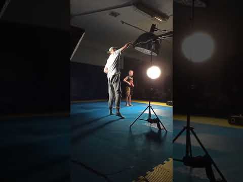 Backstage со съёмок презентационного ролика клуба 'Пересвет'