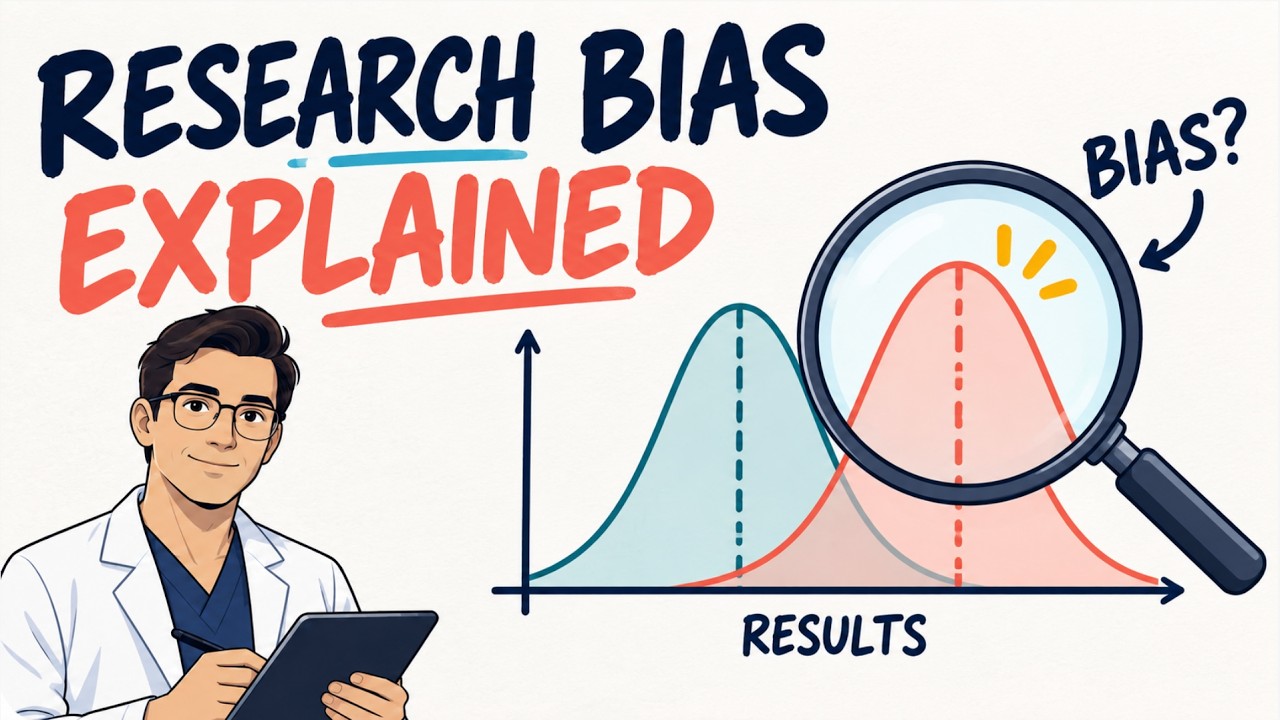 Clinical Research and Statistics - Introduction To Biases and How We Can Identify Them