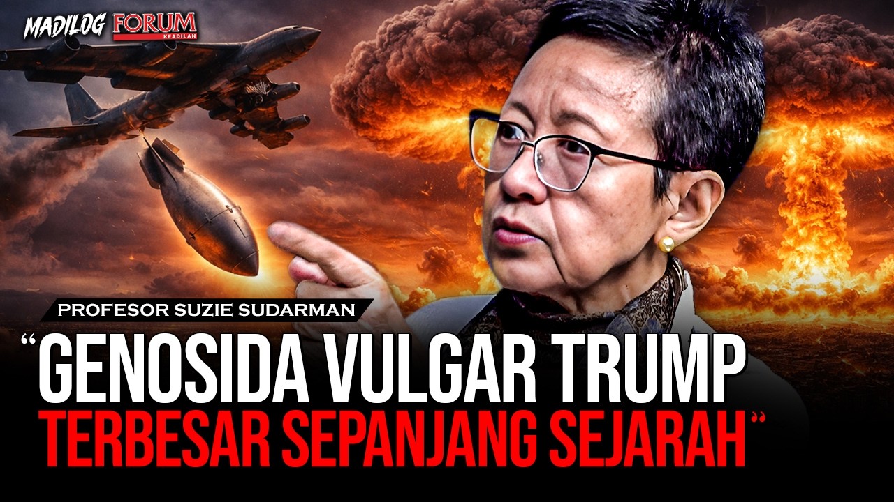 PROFESOR SUZIE SUDARMAN: PRABOWO TAKUT DICOKOK TRUMP SEPERTI MADURO