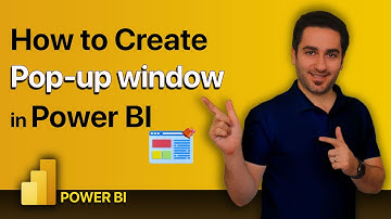 Display special reports with Popup In Power BI