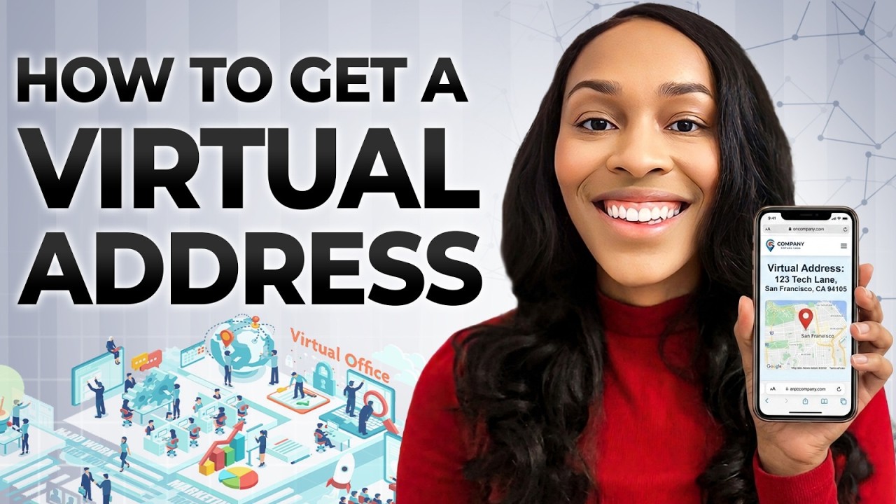 How To Get A Virtual Address For Business (Step by Step) - YouTube