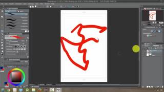 Manga Studio 5 / Clip Studio Paint: Lock Transparent Pixels