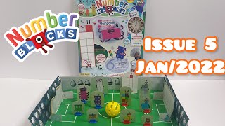 NumberBlocks magazine, issue 5, with Odds and Evens Football Set 🥅 ⚽️