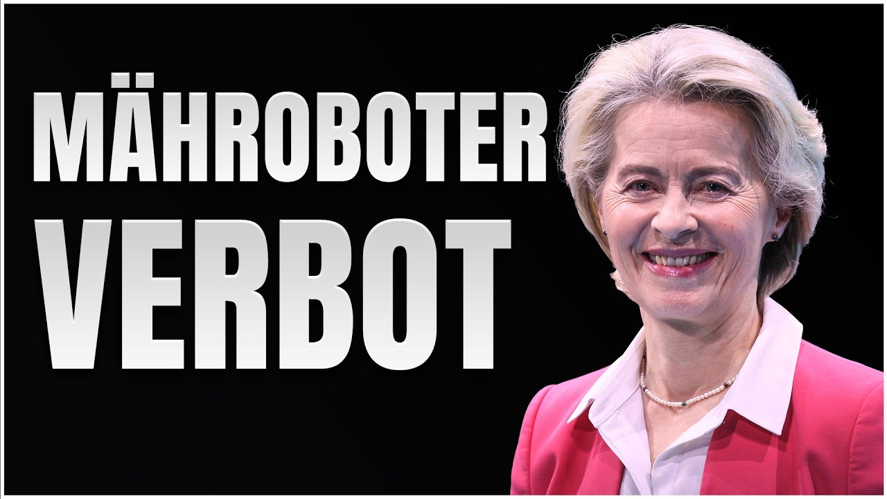 💥JETZT kommt das Mähroboter Verbot