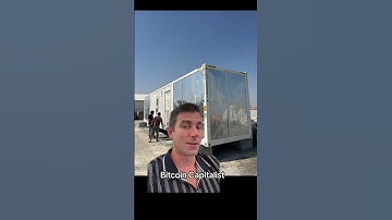 Immersion Bitcoin mining container for sale in the UAE