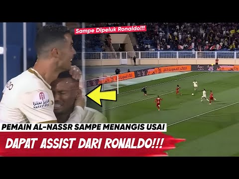 SEPERTI SEBUAH MIMPI 😭 Begini Reaksi Pemain Al-Nassr Usai Dapat Assist Dari Ronaldo Saat Lawan Damac